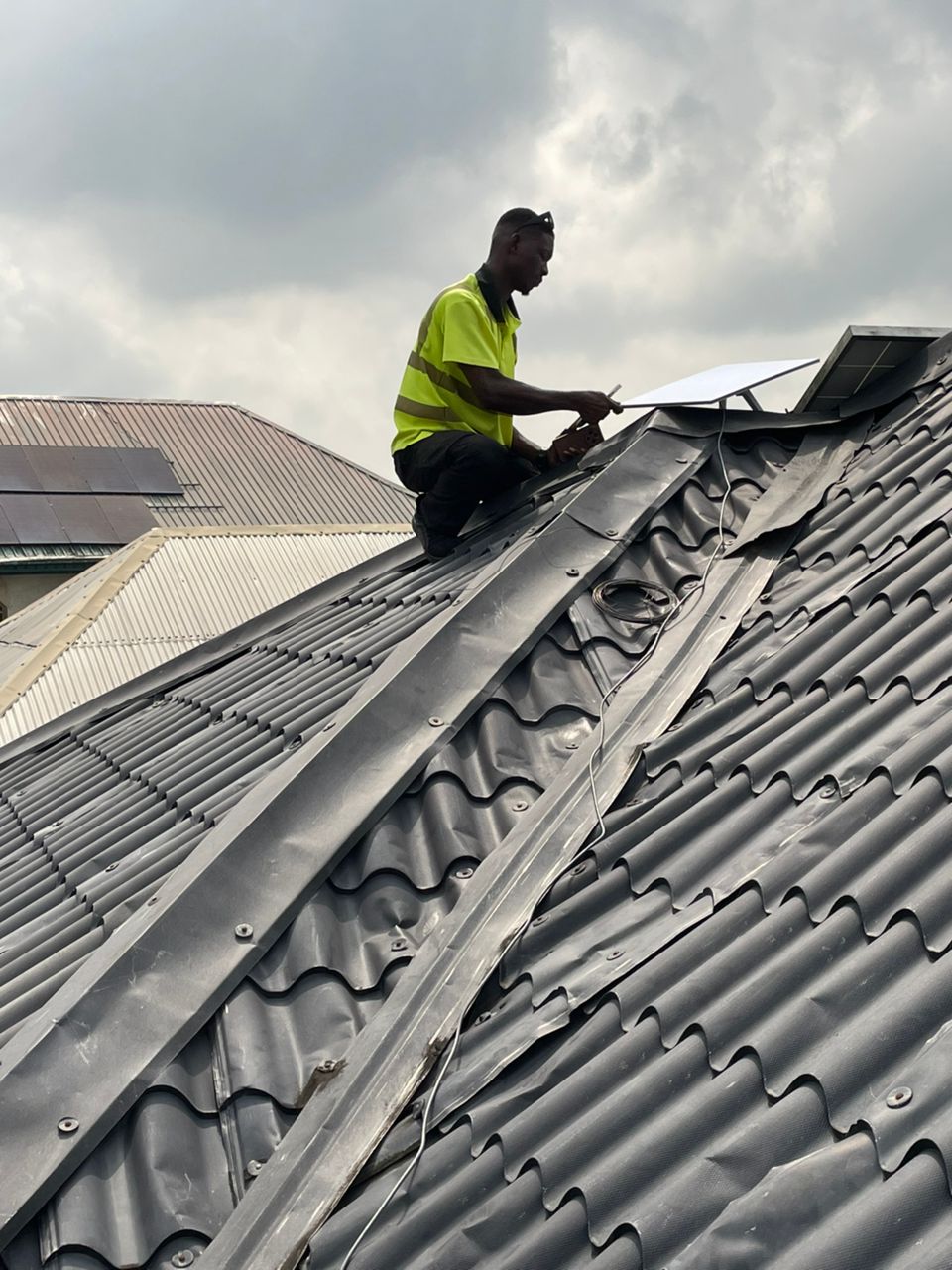 Solar Installation Work